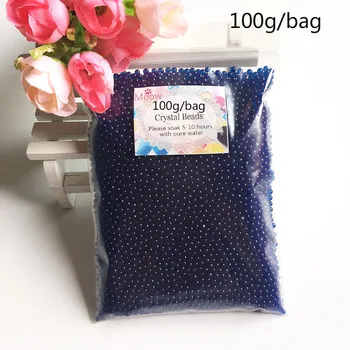 100g Crystal Soil Water Beads Polymer Growing Ball For Flowers Decorative Wedding Kućni Dekor