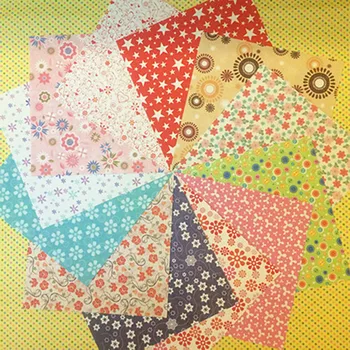 70 kom./lot lijep jeftini cvjetni uzorak origami Papir Diy Kid scrapbooking materijal ukras pozadina 14.5x14.5 12patterns