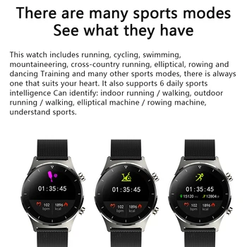 Najnoviji pametni sat E13 Muške sportske pametnih satova GPS podrška pedometar cijele zaslon Bluetooth ženski ručni sat za IOS Huawei Xiaom