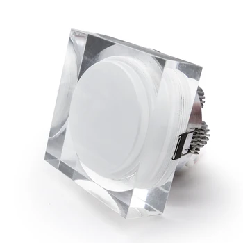 Moderni kristalni led rasvjete ugrađeni plafonjere 15 W, 10 W 5 W 1 W led reflektori 110/220 U spot led downlight