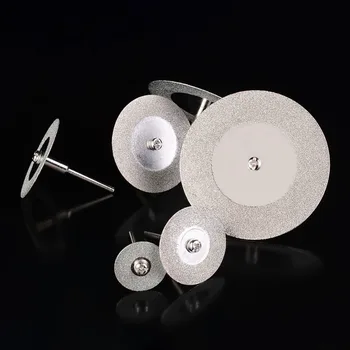 10шт Dremel Alat mini Diamond brušenje krug pila abrazivni rezni disk za rotacijski alati Dremel pribora s оправкой