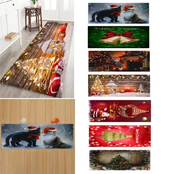 40# Merry Christmas Welcome Doormats Indoor Home Carpets Decor 40x120CM dnevni boravak tepih spavaća soba tepih tepih ukras