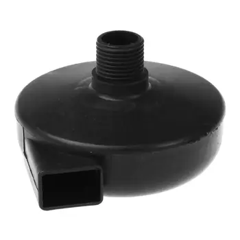 PT 1/2, muški, crni plastični filter zraka kompresora