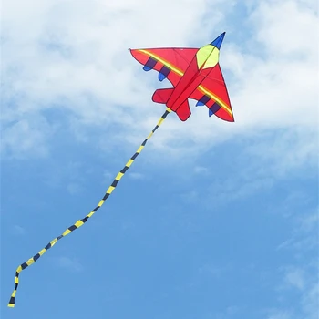 Novi avion oblik zmajevi vanjski zmajevi leteće igračke Kite za djecu djeca 95AE