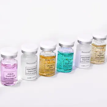 Korejski kozmetika BB Cream Ampoule Meso Whitening Serum Starter Kit Mix Shades Brightening Healing Foundation Treatment Essence