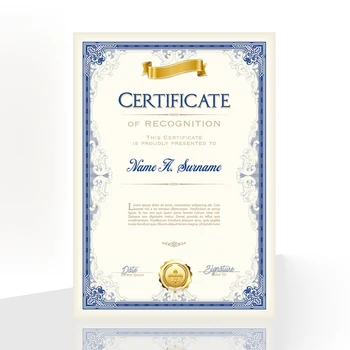 Kreativna nagradu Art Paper A4 Honor Certificate Inside Page imenovanje pismo s rezolucijom od Inner Core Print Paper Office