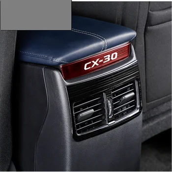 Za Mazda 2019 2020 CX-30 CX30 unutrašnjost od nehrđajućeg čelika, naslon za ruku stražnji mjenjač klima-uređaj istrujna poklopac završni dekorativni pribor za vozila
