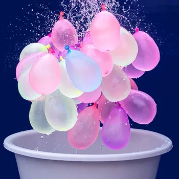 1000pcs vodeni baloni s dressing jednostavan komplet lateks za djecu i odrasle plaža igračka s punjenjem mlaznice za punjenje vode bomba loptu bitka igre