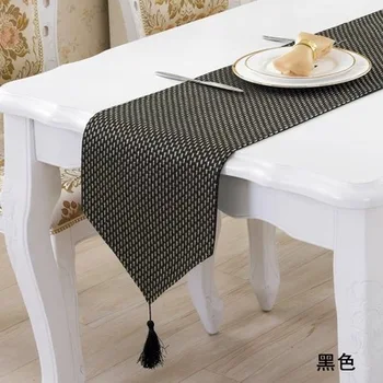 Jednostavan suvremena moda cvijet stolnjak stranka vjenčanja dekoracija tkanina od bambusa carvas platno stol Trkač tkanina poklopac