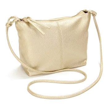 Osmond Women PU Leather Messenger Bag Lady Fashion Mini Shoulder Bag Portable Solid Crossbody Bag Casual poznati brand Bolsos