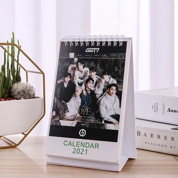 2021 godine stolni kalendar Kpop NCT EXO dvaput blago GOT7 sedamnaest lutalica djecu okvir stolni kalendar office uredskog materijala
