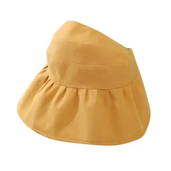 COKK Kids Girls Sun Hat ljetne kape za djecu Baby Empty Top Sun UV Protection Big Brim Beach Hat korejski stil Floppy Hat Boy