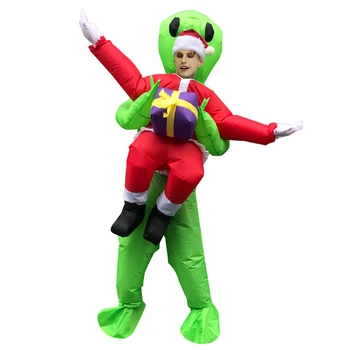 Dropshipping Roditelj-Djeca Božić Djed Mraz Na Napuhavanje Halloween Kostime Cosplay Xmas Tree Snow Man Party Role Play Disfraz