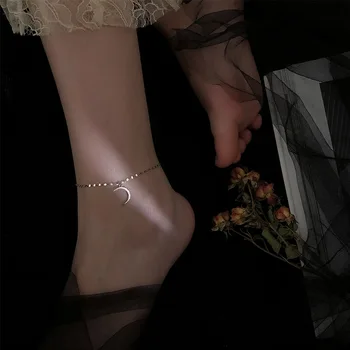 Moda sja Mjesec nožna narukvica za žene 925 sterling srebra nožne narukvice djevojka stranka nakit elegantan godišnjicu pribor KOFSAC