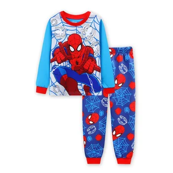 Vruće prodaju pidžama dječji crtani kompleti odjeće dječaci djevojčice pun rukav pidžame noćni odjeća dječja pidžama pidžama