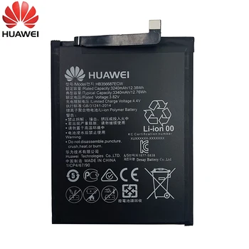 Hua Wei Original Phone Battery HB356687ECW 3340mAh za Huawei Nova 2 plus / Nova 2i / Honor 7X 9i / G10 / Mate 10 Lite baterije