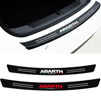 Automobil karbonskih vlakana rep prtljažnik zaštitna ploča stražnji branik zaštitna oznaka za Fiat Viaggio Abarth Punto 124 125 500 automobila styling