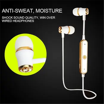 KOYOT Bežične Bluetooth Slušalice HIFI Super Bass stereo slušalice sportske cross-country slušalice s mikrofonom za pametne telefone iPhone, Samsung