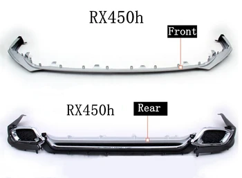 Prednji i stražnji branik i difuzor губные spojleri za LEXUS RX200t RX300 RX450h = F SPORT-2019 kvalitetne ABS auto oprema