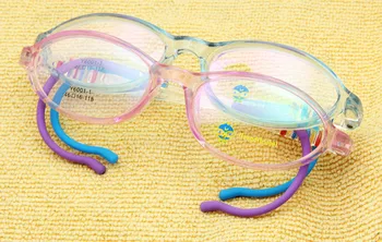 Novi materijal TR90 Memory Child naočale rimless u 46 16 veličina jednostavan i fleksibilan prozirne leće dječak djevojčica djeca nerd naočale za kratkovidnost