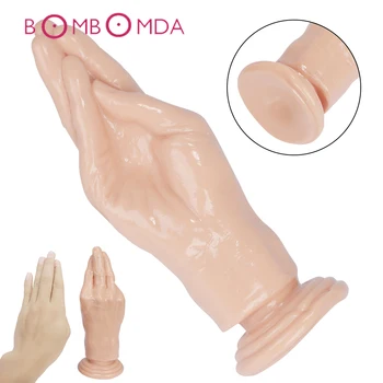 Šaka dildo velika ruka dildo velike analni čep je ogroman dildo ruka fisting masturbirati flert odrasle erotske sex igračke za žene i lezbijke