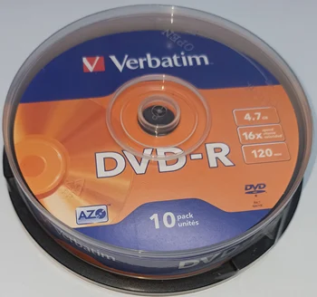 Verbatim 43523 - DVD-R, 4,7 Gb 16x, 120 min (10 unidades)