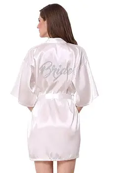 RB89 gorski kristal pismo nevjesta haljine djeveruše i фрейлины haljine pidžama pidžama svadbena haljina noći haljina Go