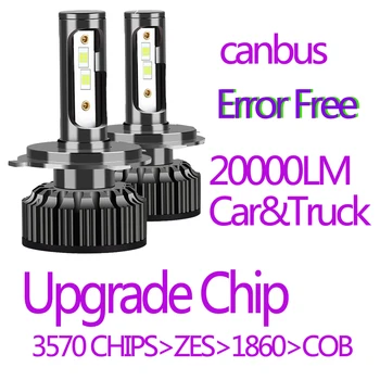 20000lm super svijetle Canbus žarulja error free za 12v 24v h7 LED H1 H11 h3 9005 9006 H4 9003 HB2 h4 LED automobilska fara kamion lampa