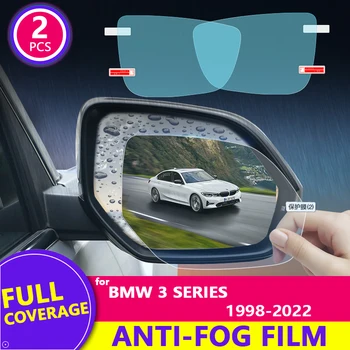 Za BMW serije 3 E46 i E90 F30 G20 1998-2022 retrovizor film HD anti-magla vodootporan auto ogledalo naljepnica auto oprema