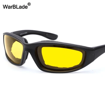 WarBLade muškarci UV-zaštita sunčane naočale HD žute leće, sunčane naočale, naočale za noćni vid vožnje automobila naočale Naočale za žene