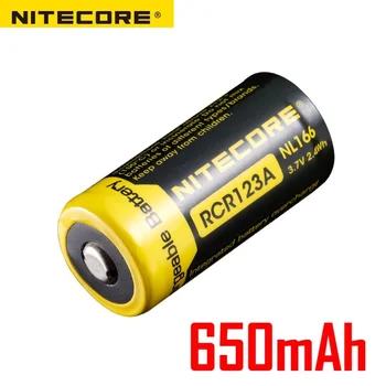 Besplatna dostava Nitecore NL166 16340 RCR123A 3.7 V 2.4 Wh 650mAh litij baterija baterija baterija baterija baterija