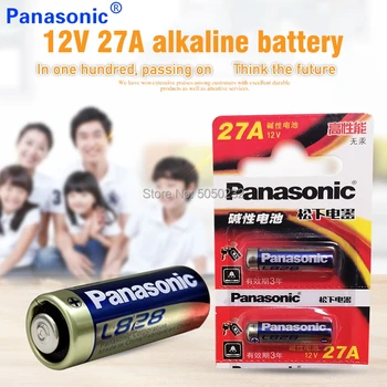 Panasonic 15PCS 12V 27A A27 Alarm-Remote suhe alkalne baterije 27AE 27MN velikog kapaciteta auto daljinski igračke kalkulator vrata zvona