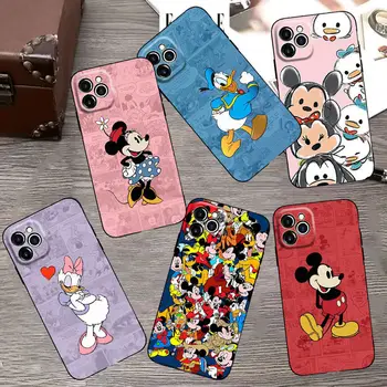2021 Disney Mickey za huawei p20 p30 / p40 pro p9 / p10 plus slatka djevojka par kreativni torbica za telefon