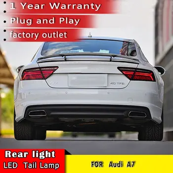 Novi pribor za stražnja svjetla Audi A7 stražnja svjetla 2011-2017 LED stražnja svjetla stražnja svjetla kreće pokazivač smjera stil vozila