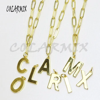 Modni slova ogrlica 26 pisma nakit nakit luksuzni pribor za žene link novi dizajn karika lanca visoke kvalitete 90585