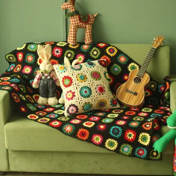 Ručni rad je izvorni вязаное deka kukičanje ručni kuka вязаное deka jastuk filc пасторальный stil