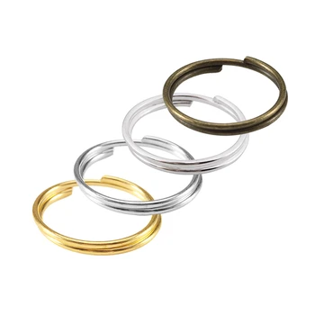 690 komada željeza, i dvostruko skok prsten prsten promjera 4/5/6/8/10/12 mm zlato/srebro DIY privjesak nakit je što priključno prsten