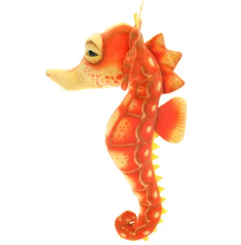 Modeliranje hipokampus pliš igračku super realno morska Morska život plišane životinje obrazovne alate za djecu u školu