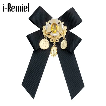 I-Remiel moda nova tkanina kravata broš cvijet ovratnik košulje pin kravata Traka pribor za odjeću za vjenčanje nakit