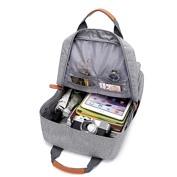 Muški posao laptop ruksak 15.6 inča vodootporan svakodnevni torba za računalo ruksak krađe gospodo turističke naprtnjače Mochila žene
