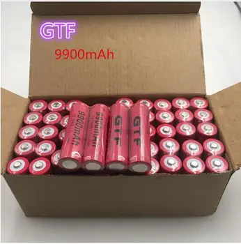50 kom./compl. 18650 baterija 3.7 U 9900 mah punjiva baterija li-ion za led svjetiljke batery litio battery veliko
