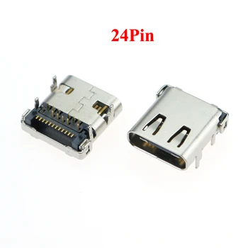 12Mode Type C 6 12 24 Pin SMT Socket Konektor USB 3.1 ženski SMD DIP za Huawei, Samsung, Lenovo PCB Design DIY High Current