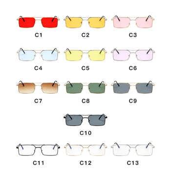 Luksuzne Marke Dizajnerske Sunčane Naočale Žene 2020 Visoke Kvalitete Trg Sunčane Naočale Žene Gotički Naočale Stare Oculos Feminino
