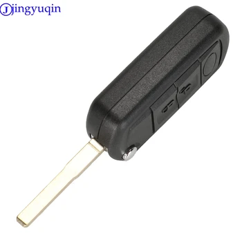 Jingyuqin Remote 3b Flip Car Key Shell Cover ASK 315/433 Mhz ID46 čip za LAND ROVER Range Rover Sport LR3 Discovery Control