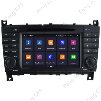 Android 10.0 CD DVD player za Mercedes Benz C-Class W203 2004-2007 multimedijsku multimedijski uređaj GPS navigacija Auto Stereo Carplay PX6