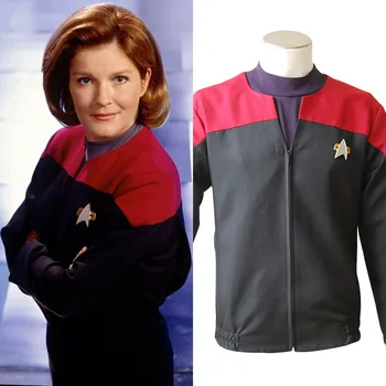 Star Voyager Command Trek cosplay odijelo TNG jedinstvena ikona odrasle žene Halloween karneval party cosplay crveno odijelo