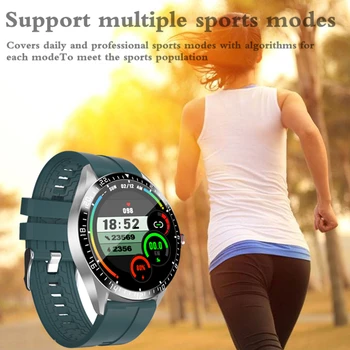Sportski pametni sat temperatura tijela IP68 Vodootporan mens puls krvni tlak GW16 Smartband