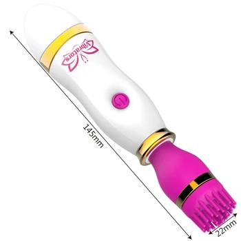 IKOKY 10 brzina Thorn Brush vibrator AV Stick klitoris pička stimulans G-spot maser seks-igračke za žene ženska masturbacija