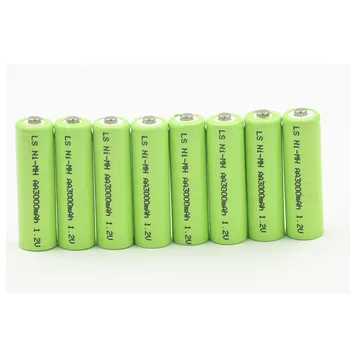 10 kom. / lot 1.2 U Ni-MH 3000mAh AA baterija baterija baterija baterija baterija baterija NI-MH AA baterije za kamere igračke i sl