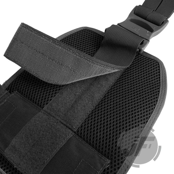 Emerson Taktički Triple EmersonGear Airsoft Hunting Drop Leg SMG Magazine Thigh Pouch Mag Holder Carrier For MP5 / MP7 / KRISS
